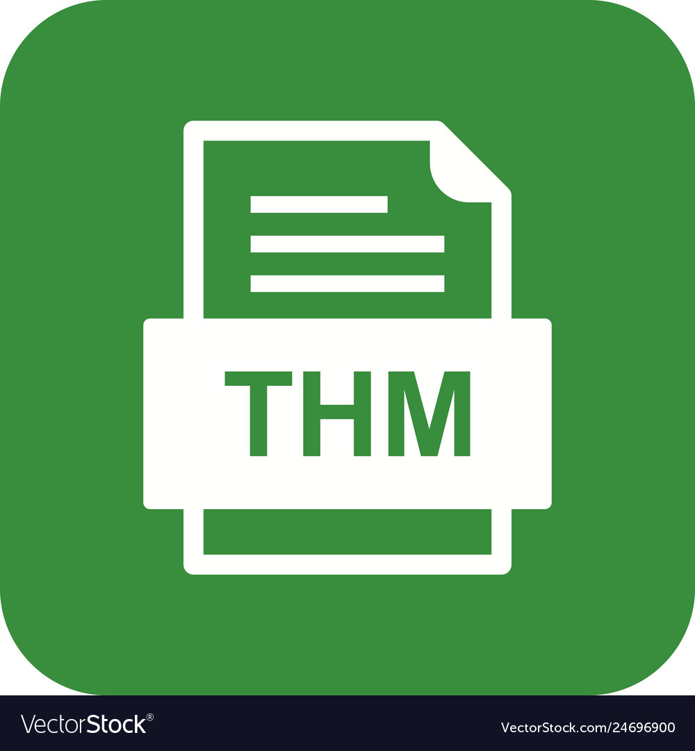Thm file document icon