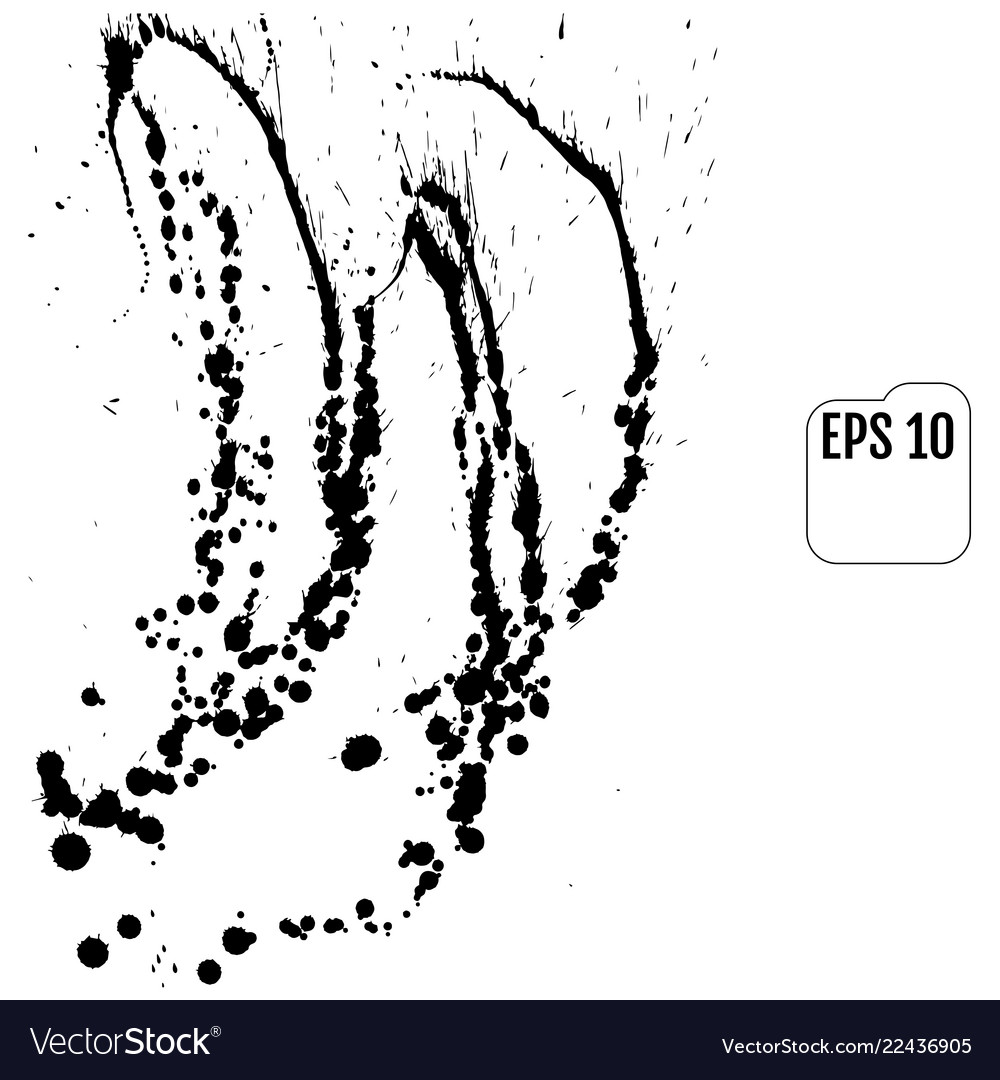 Abstract background set for design use paint vector image Abstract background set for design use paint