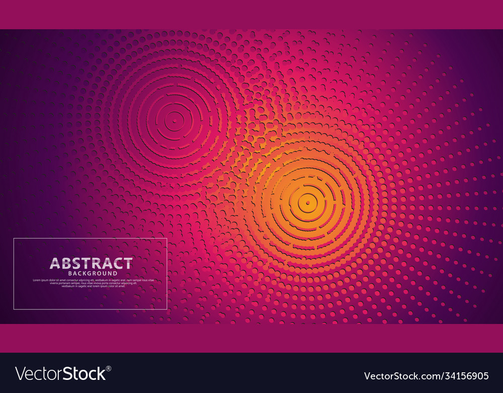 Abstract background with geometric dots