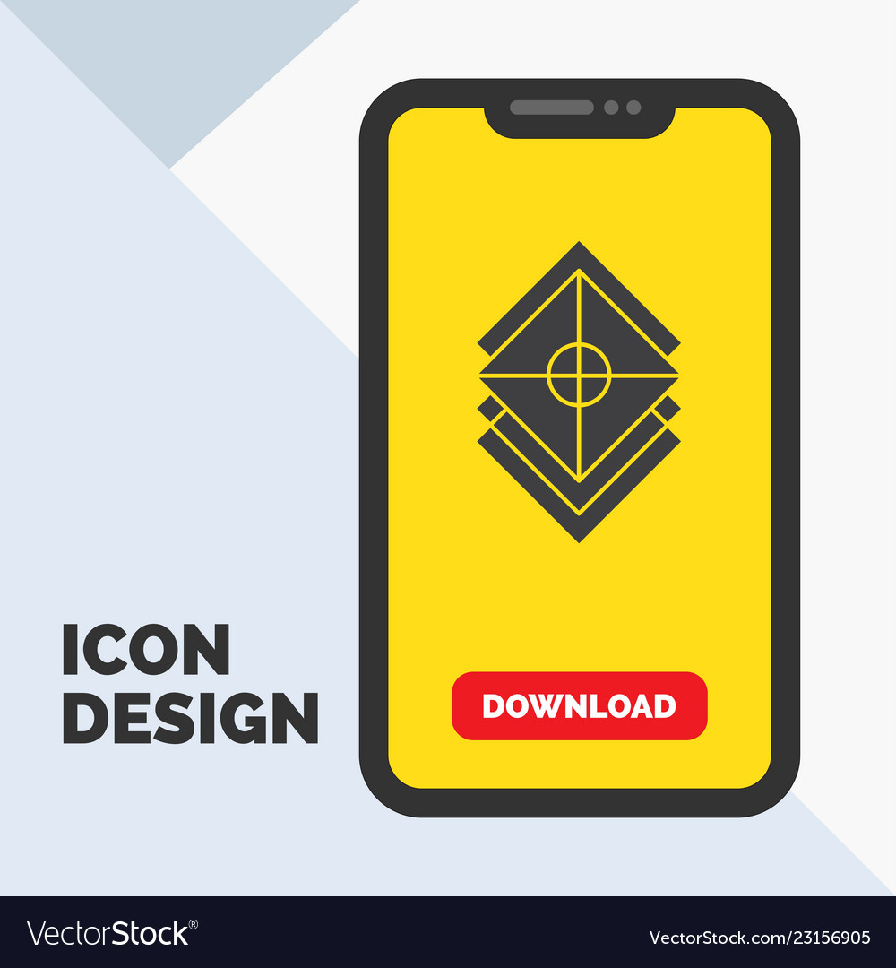 Arrange design layers stack layer glyph icon