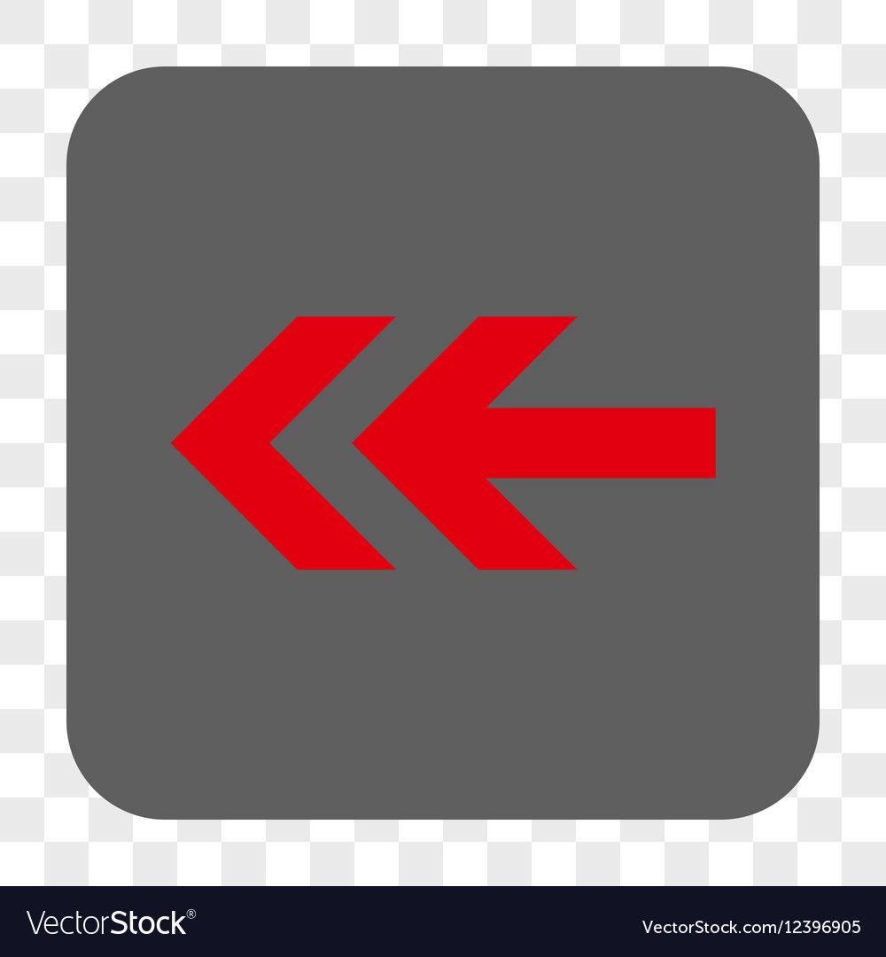 Arrow left rounded square button