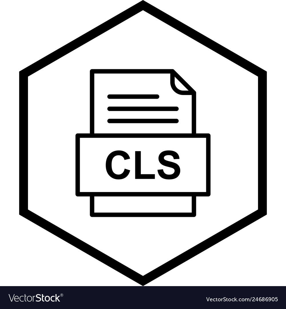 Cls file document icon