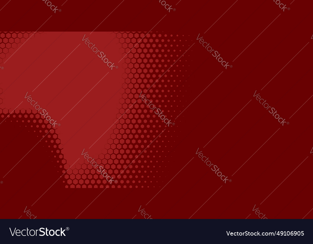 Geometric abstract hexagon two color background