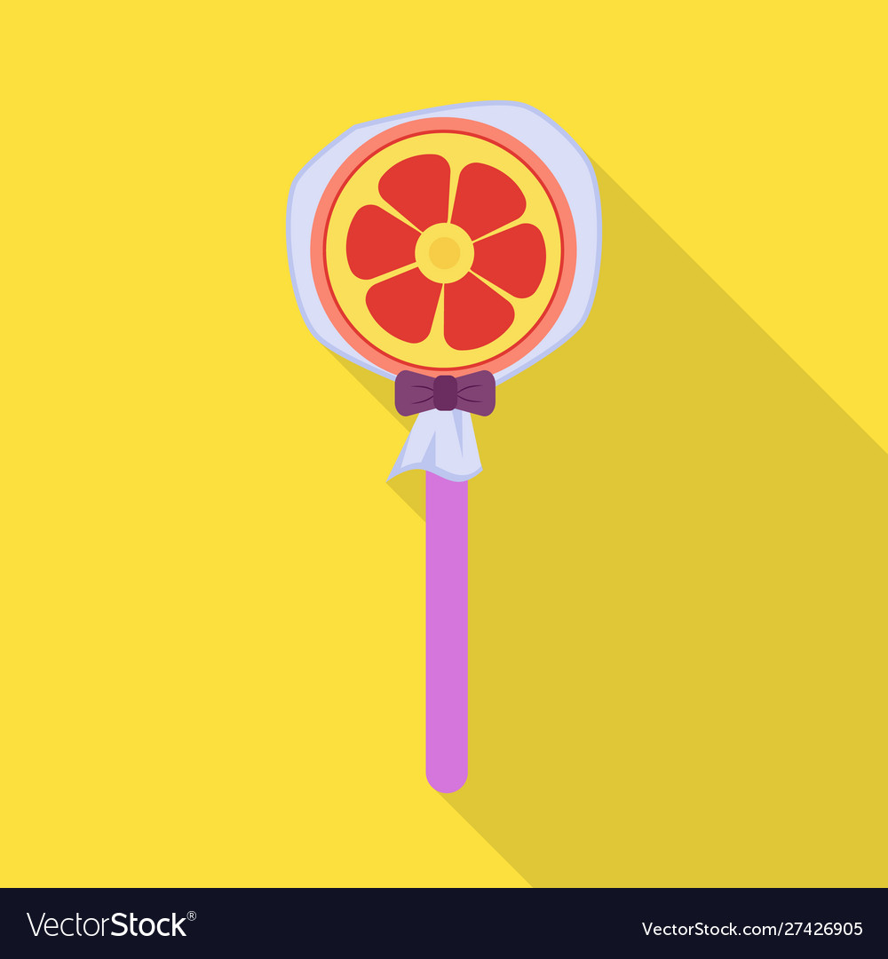 Isolated object lollipop and circle sign