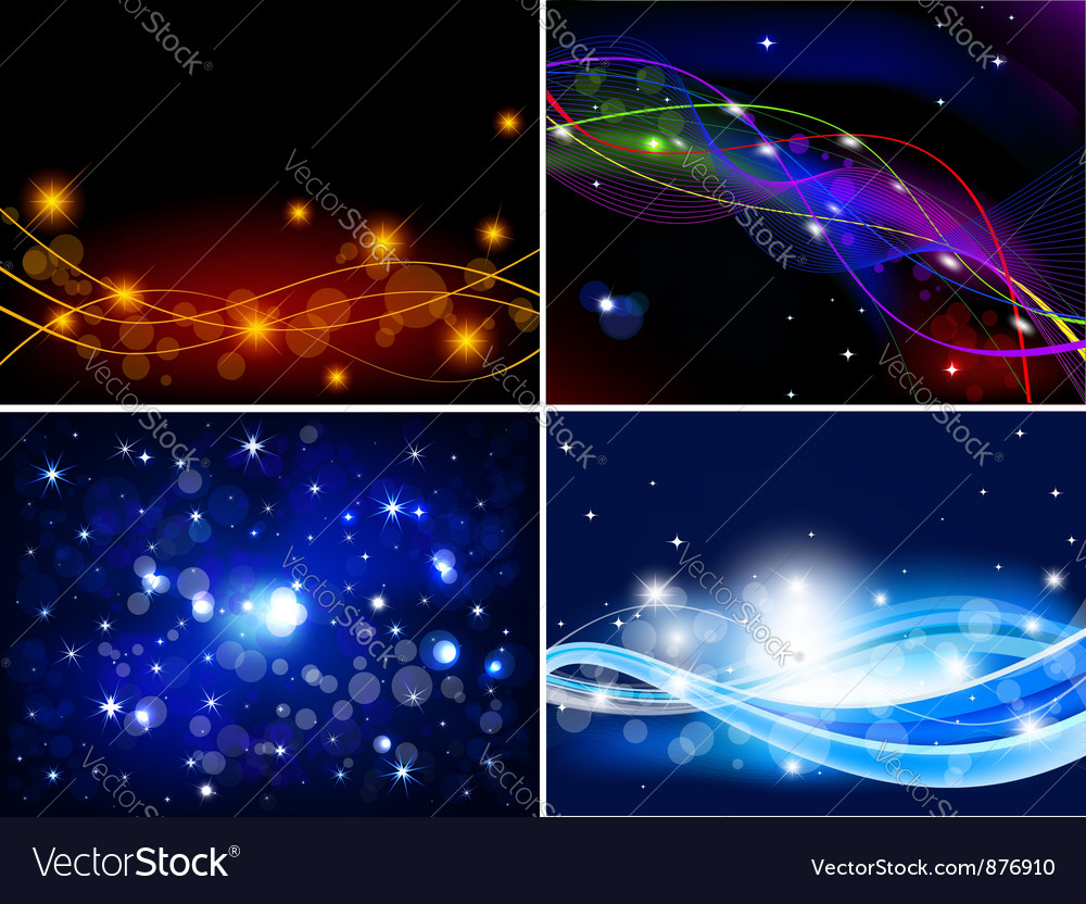 Abstract background set