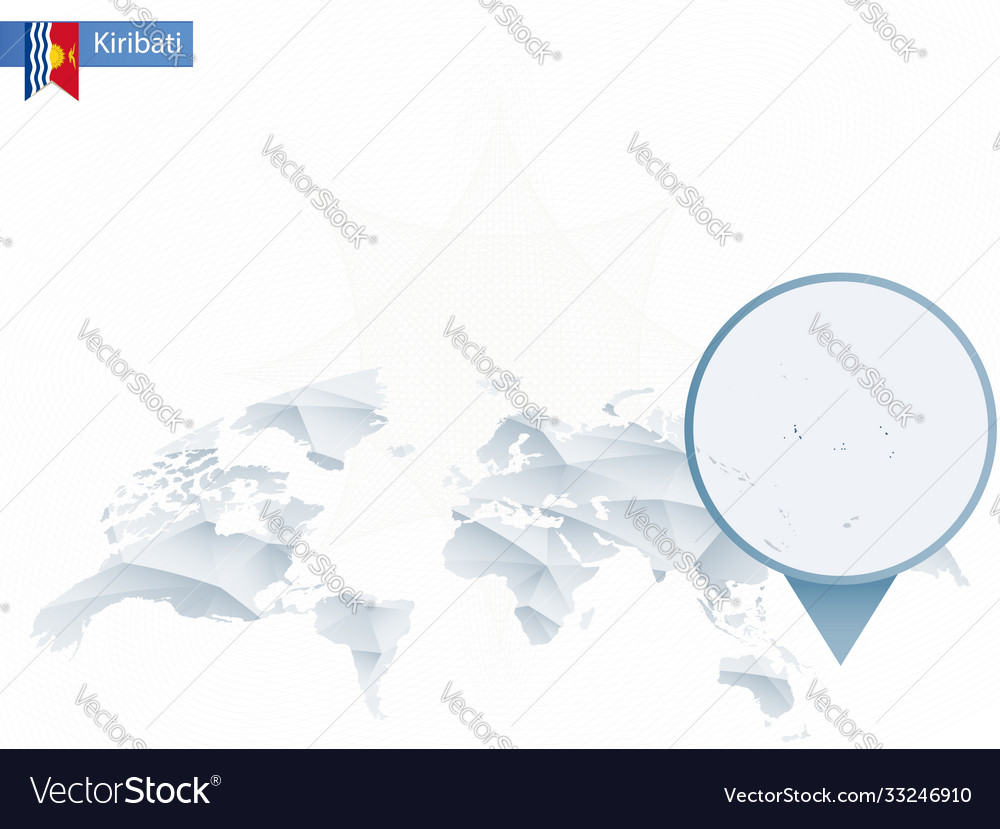 Abstract rounded world map with pinned detailed Vector Image Abstract rounded world map with pinned detailed