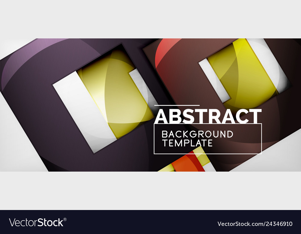 Background with color squares composition modern