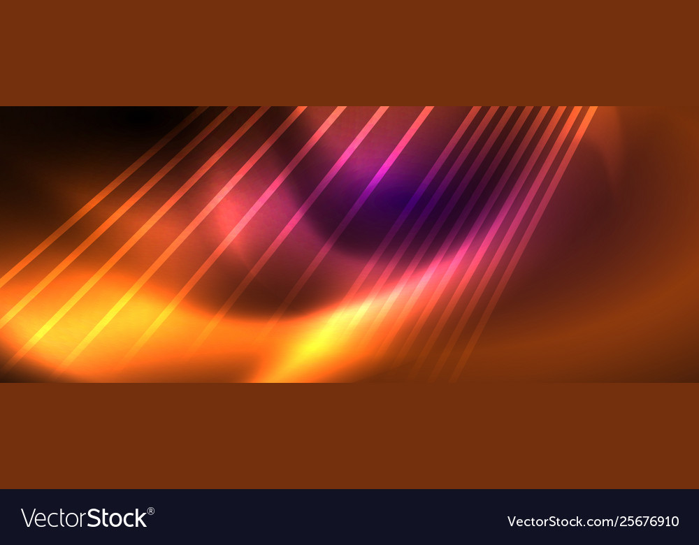 Color light with lines outer space background