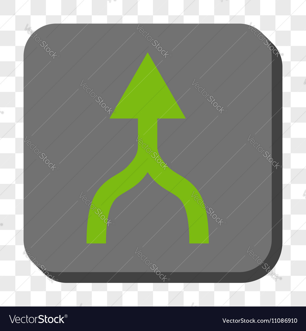 Combine arrow up rounded square button