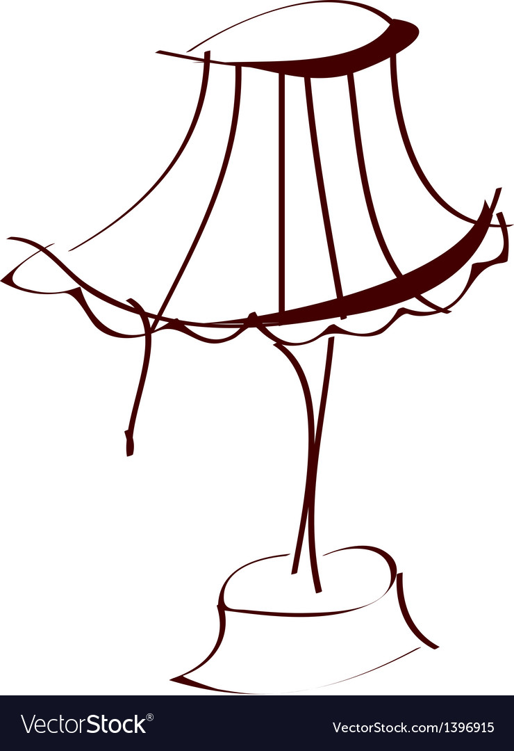 A lampstand