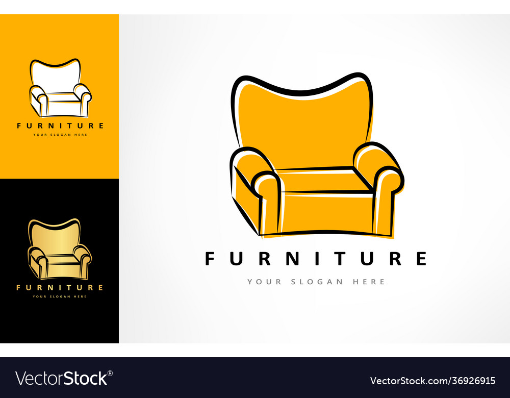 Stuhl Logo Polstermöbel Design