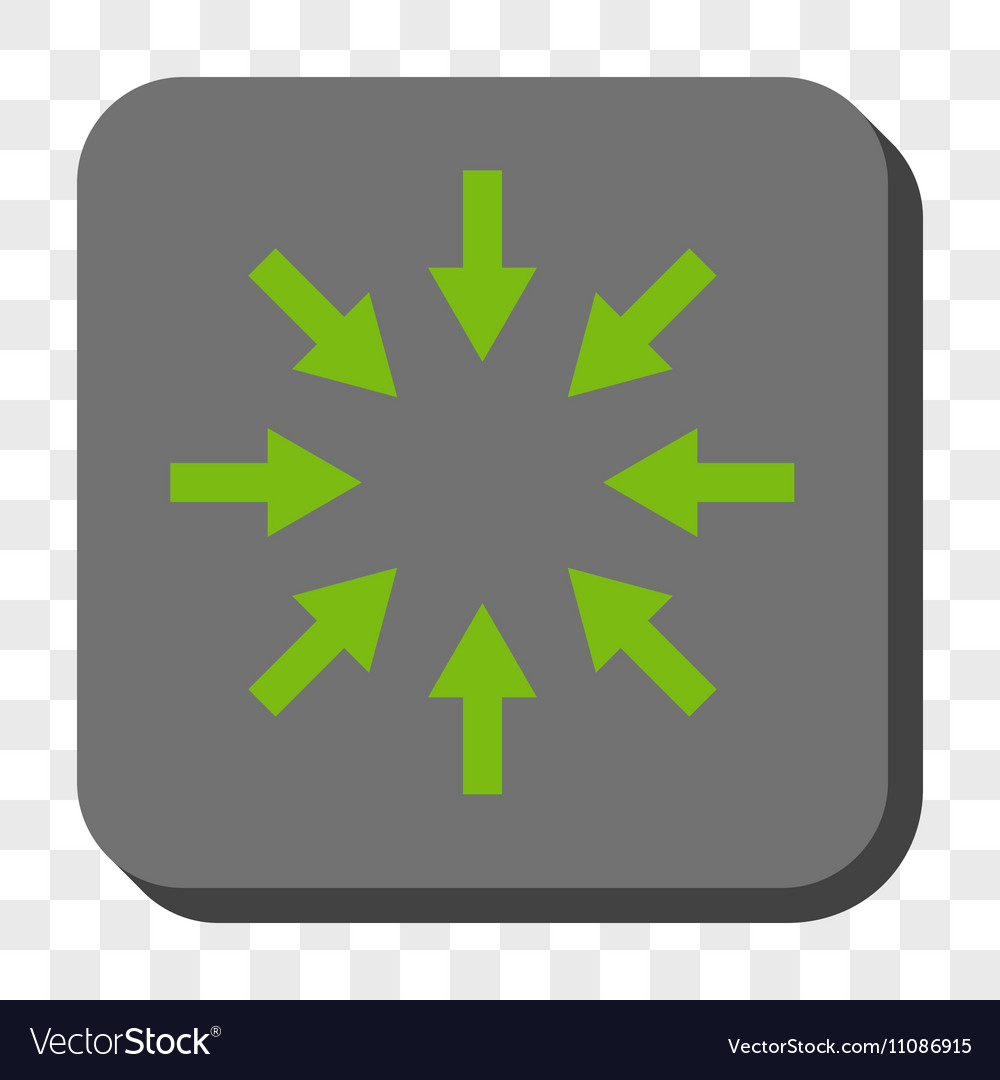 Compact arrows rounded square button