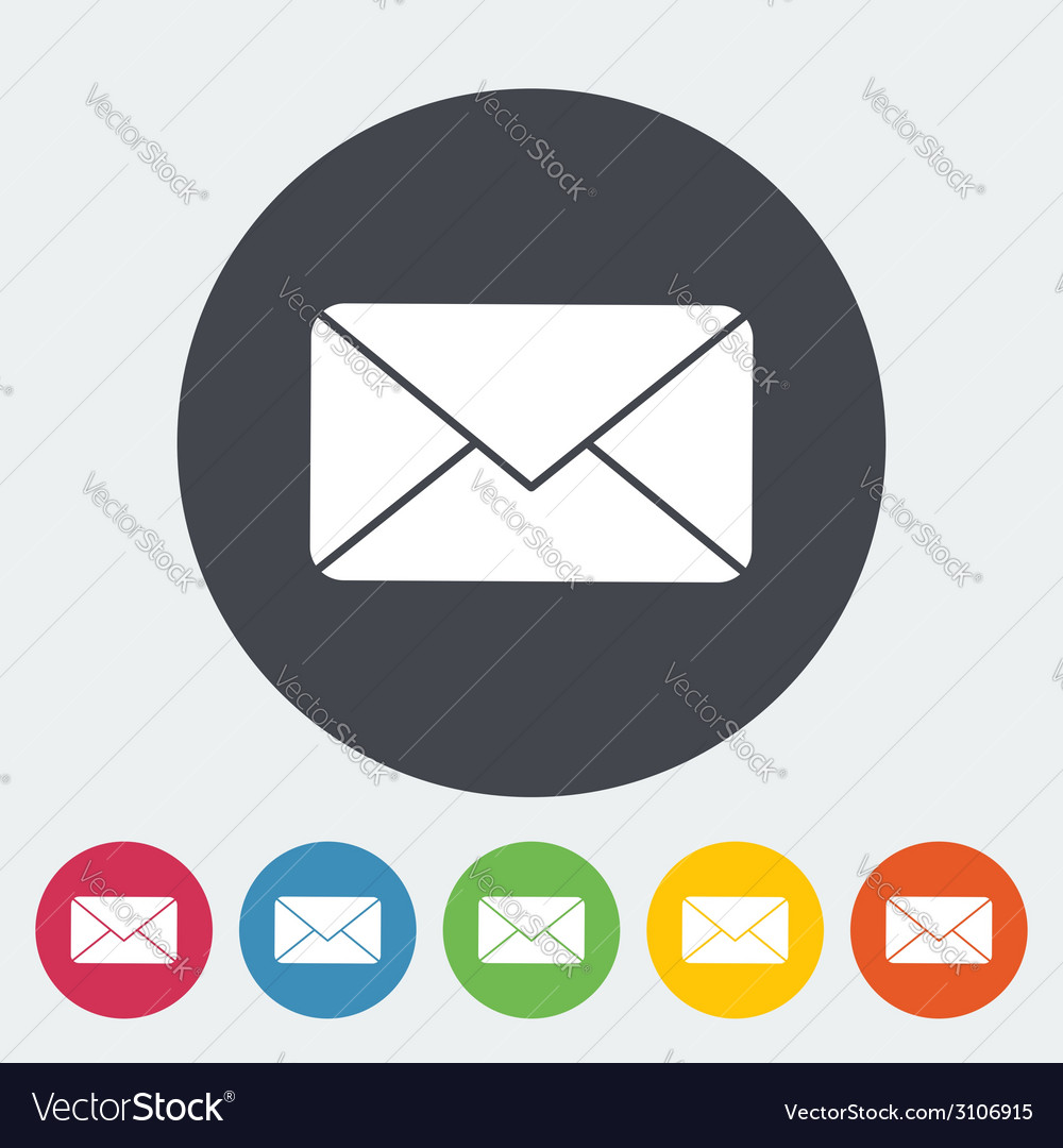 Envelope flat icon