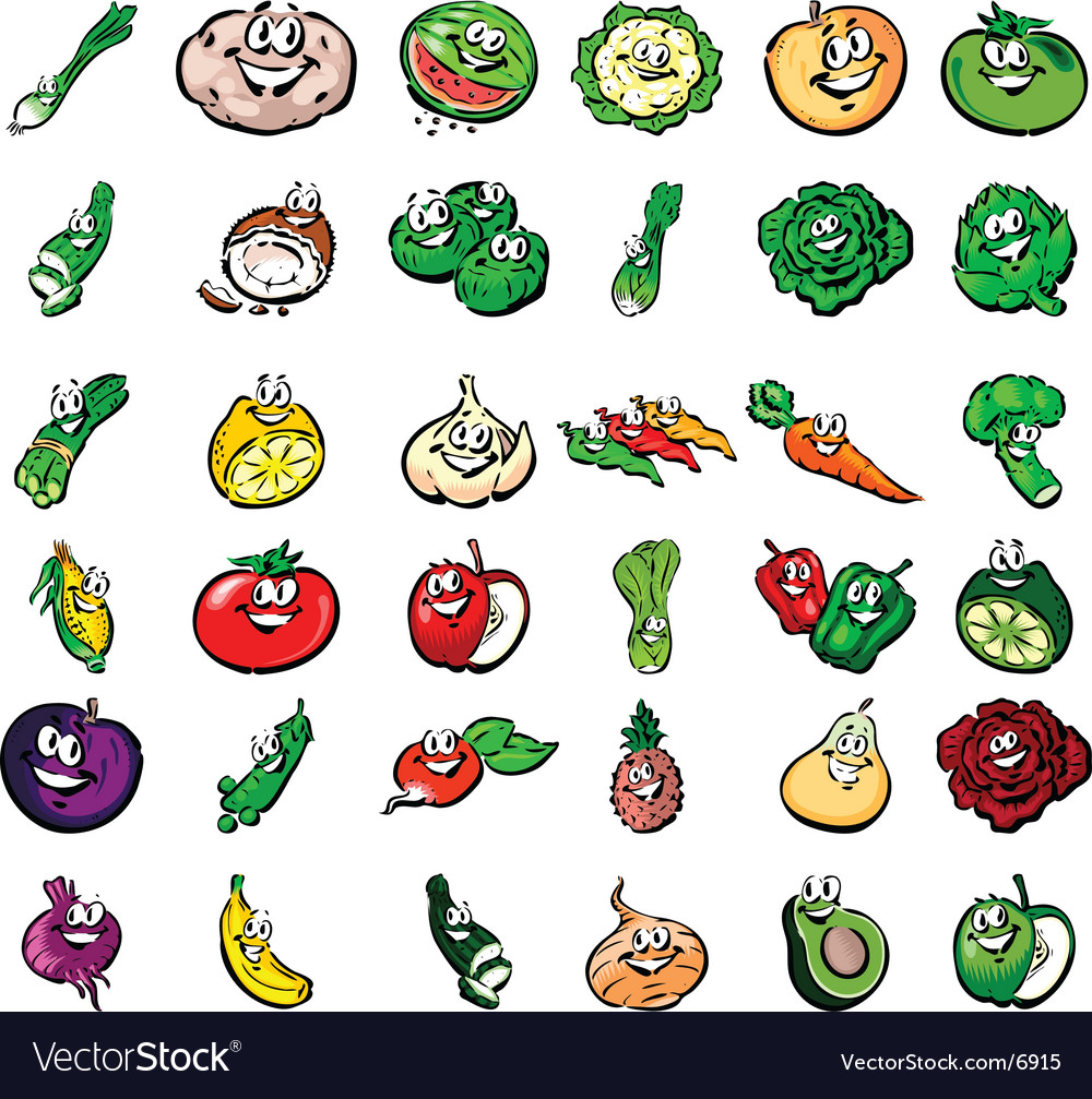 Fruits and vegetables