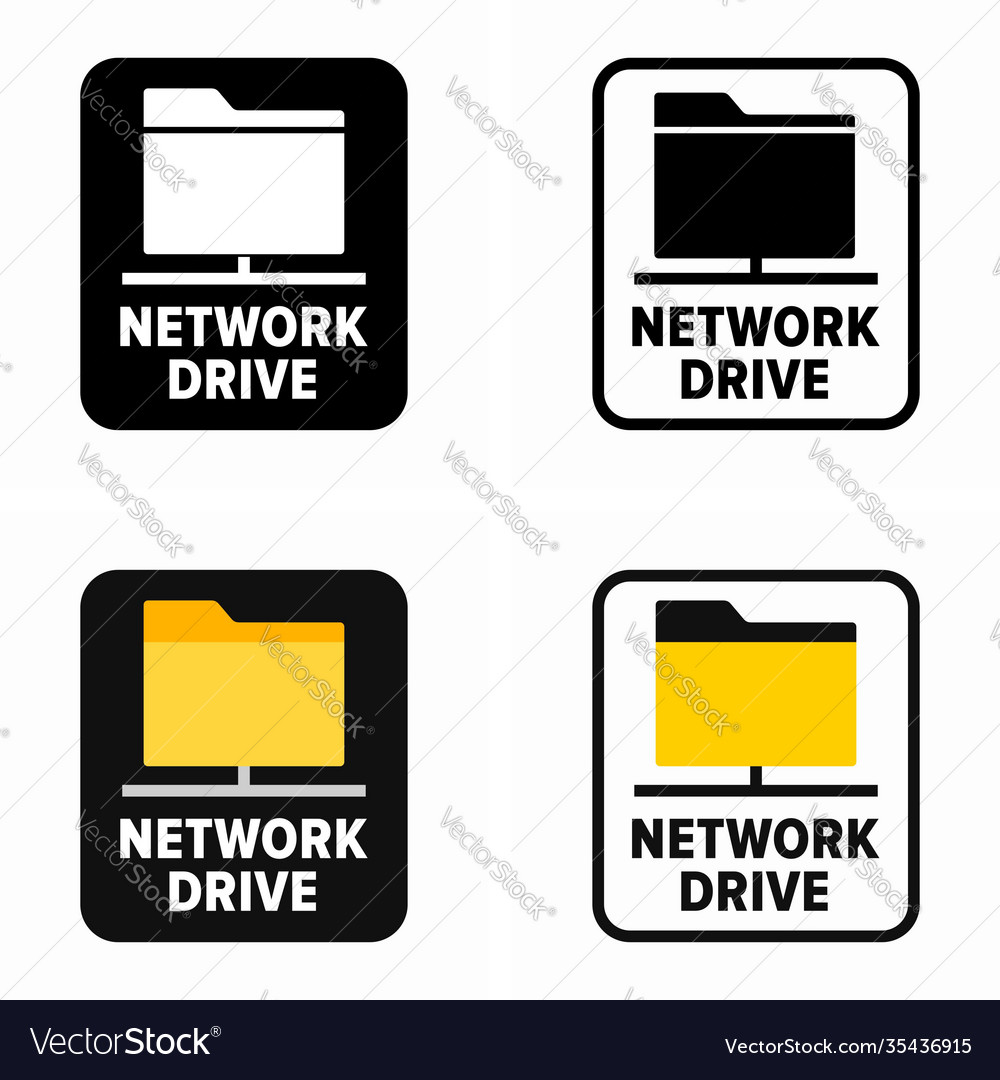 Network or mapped drive storage device