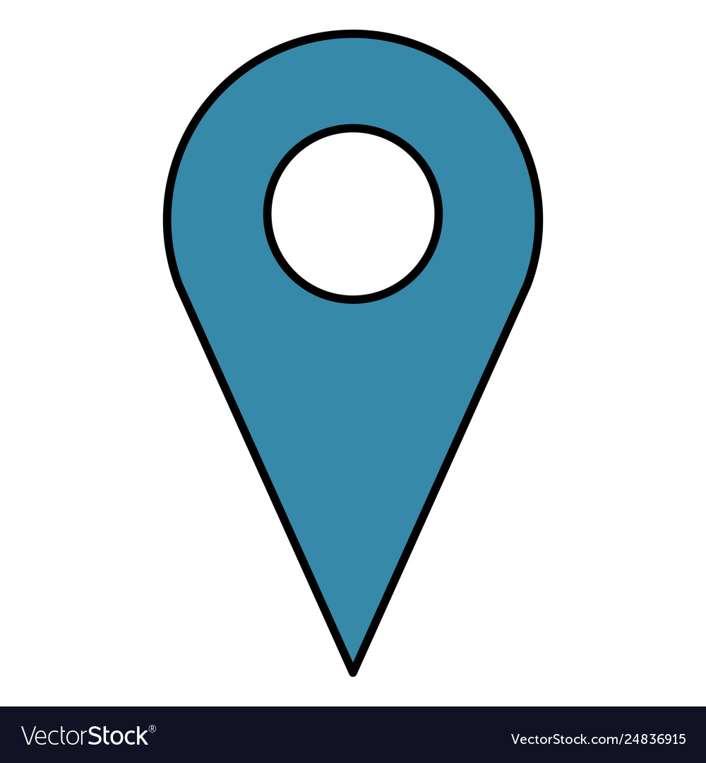 Pin pointer location icon