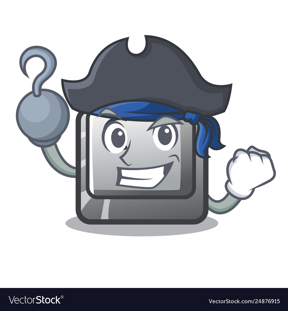 Pirate button c on a keyboard character Vector Image Pirate button c on a keyboard character