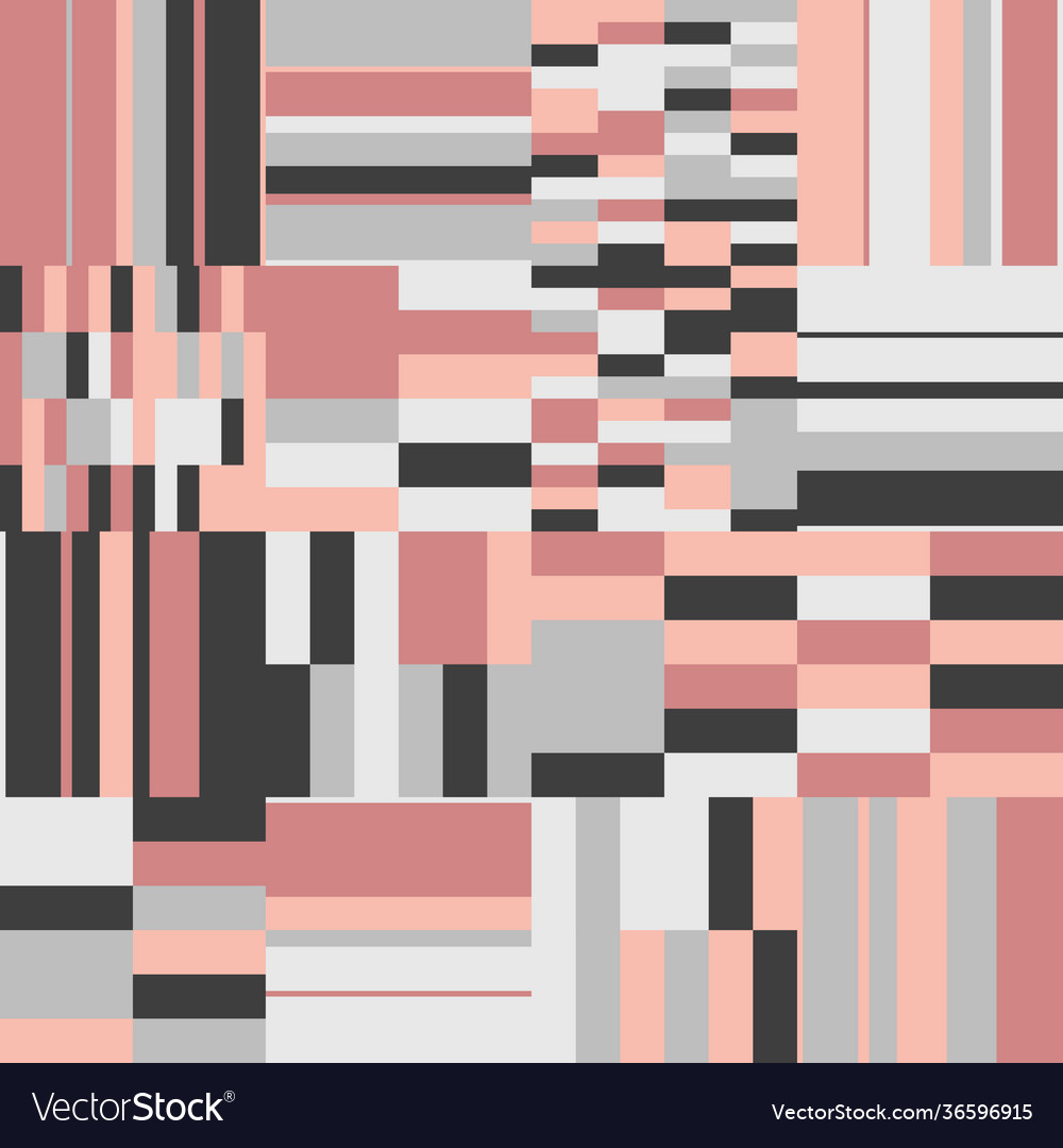 Striped abstract pattern design vector image Striped abstract pattern design
