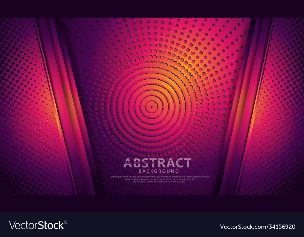 Abstract background with geometric dots vector image Abstract background with geometric dots