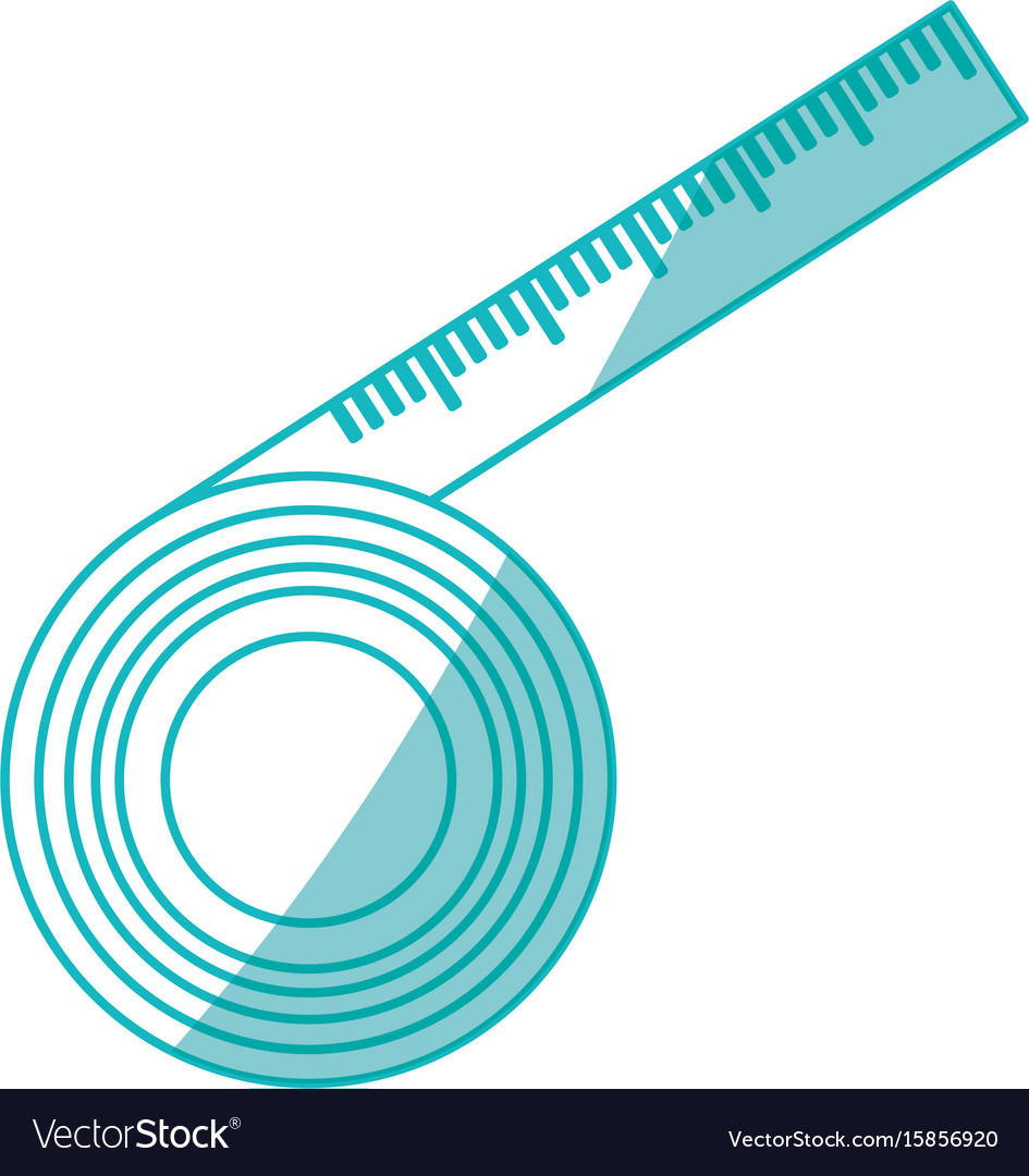 Body tape measurement Royalty Free Vector Image