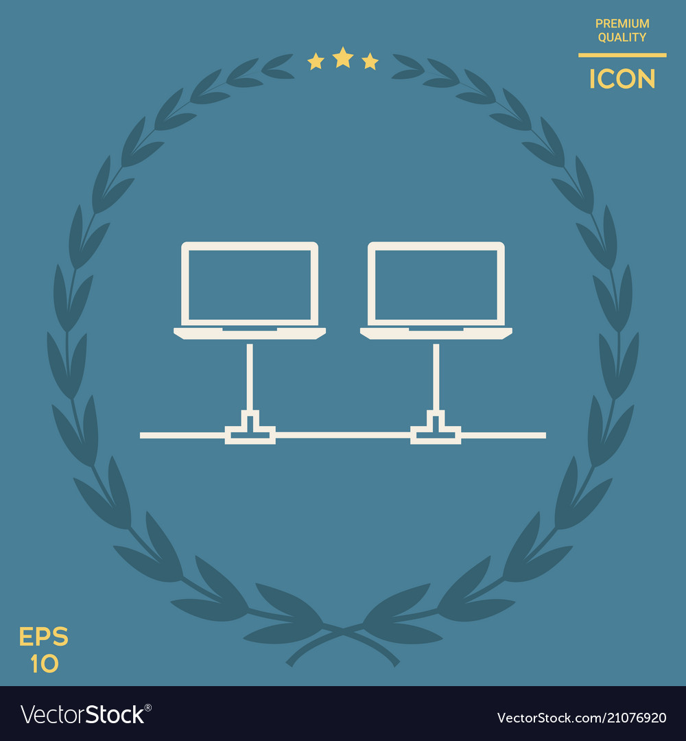 Computer network icon
