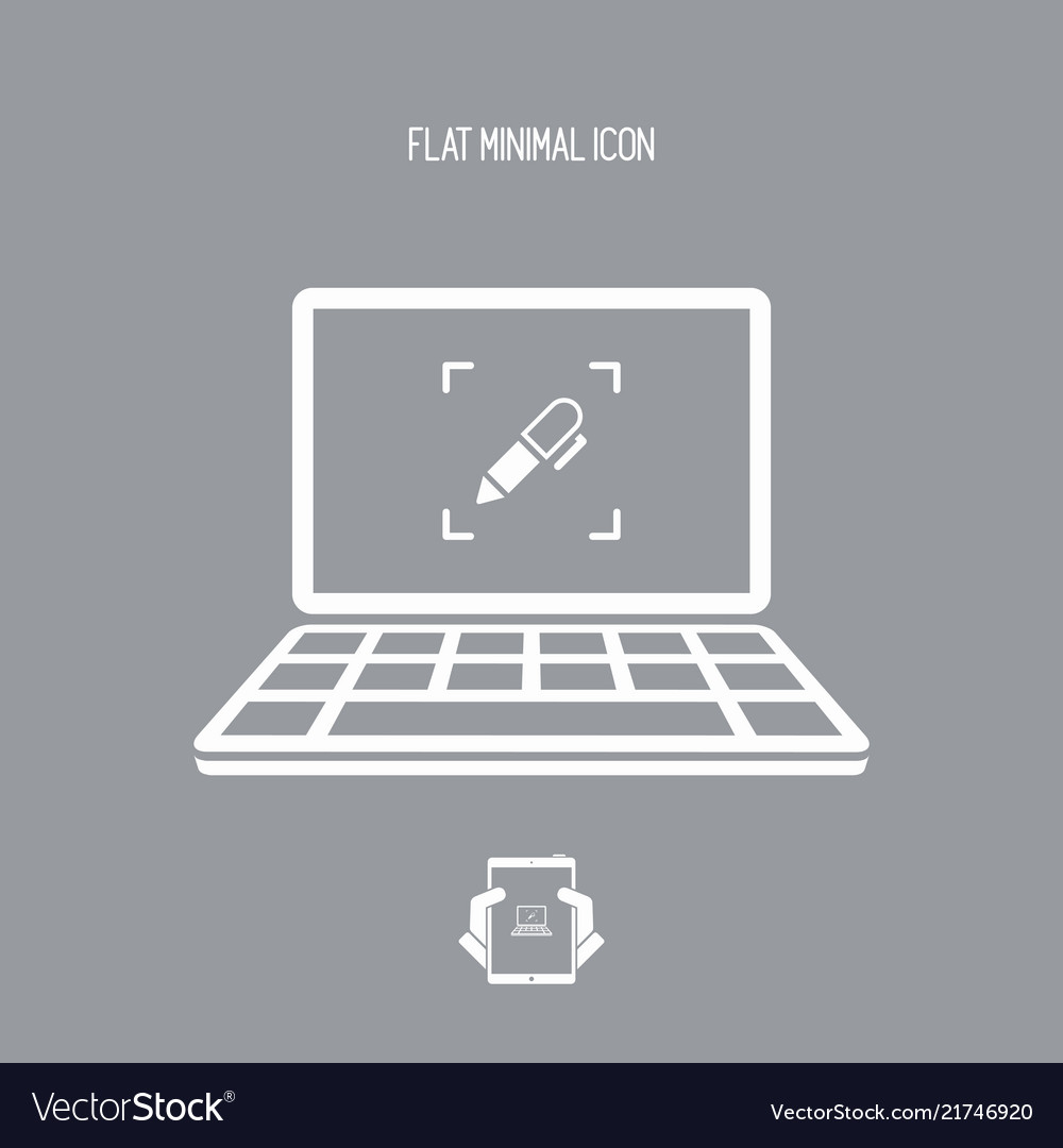 Customized computer services - web icon
