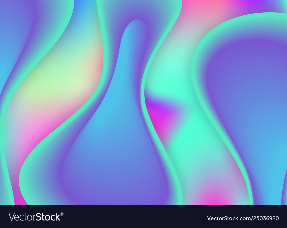 Fluid dynamic background with liquid shapes