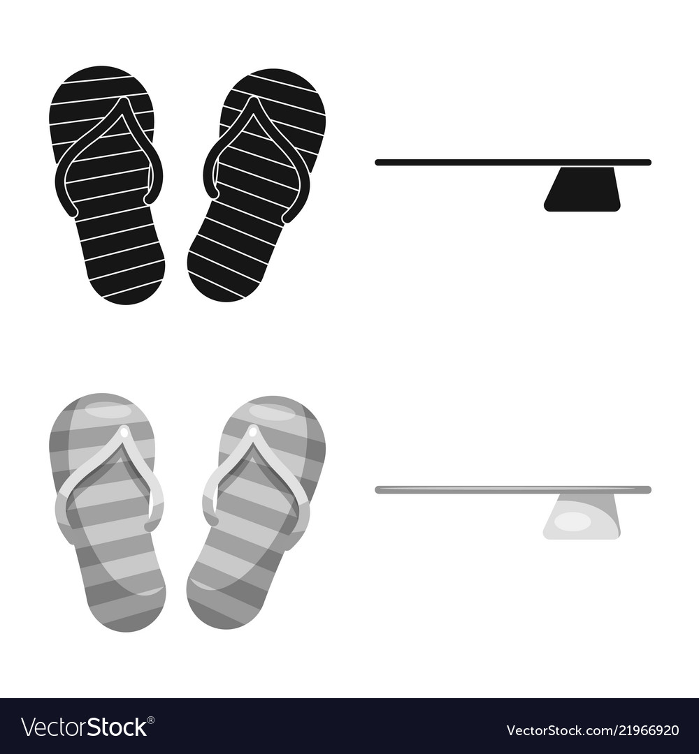 Isolated object of pool and swimming sign set