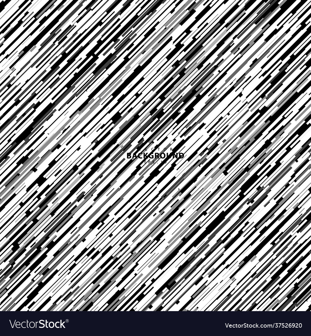Seamless pattern with speed lines abstract black