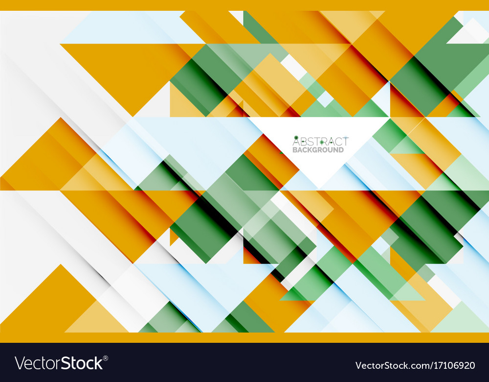 Triangle pattern design background
