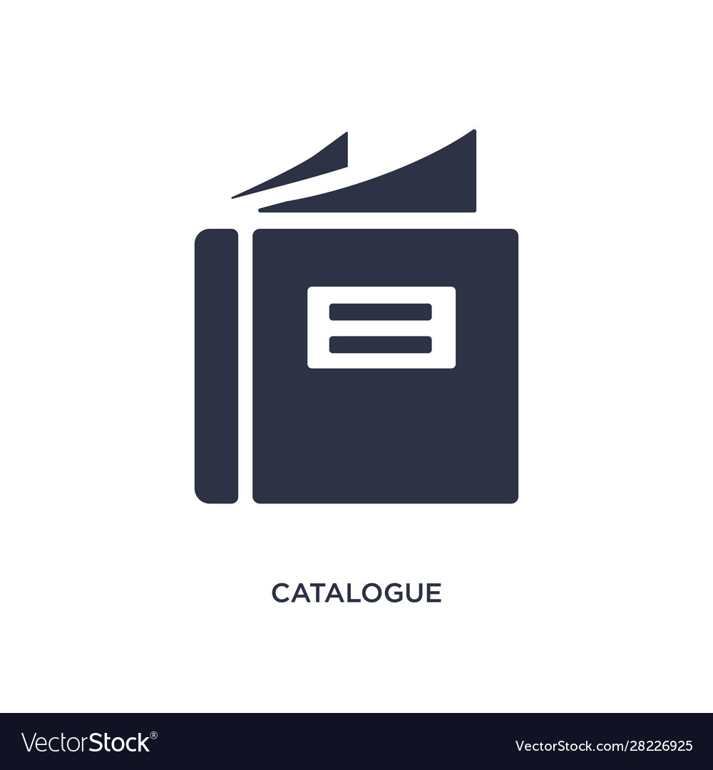 Catalogue Vector Icon Isolated On Transparent Background