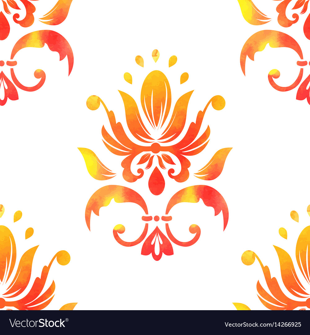 Damask seamless pattern element elegant luxury