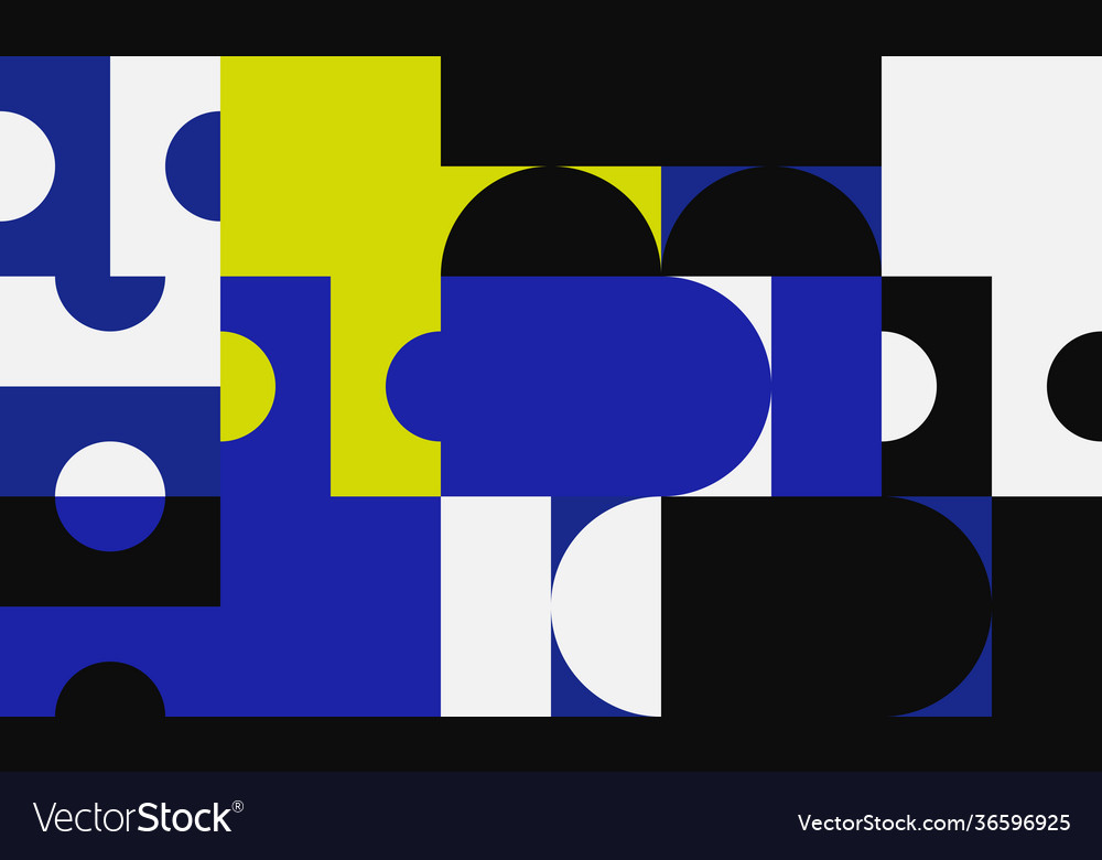 Digital design abstract pattern vector image Digital design abstract pattern