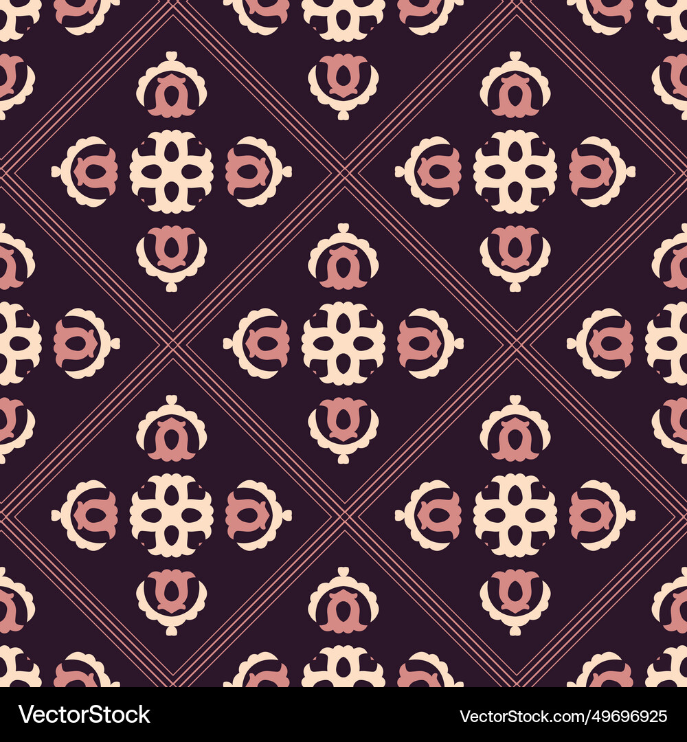 Ornamental seamless pattern Royalty Free Vector Image