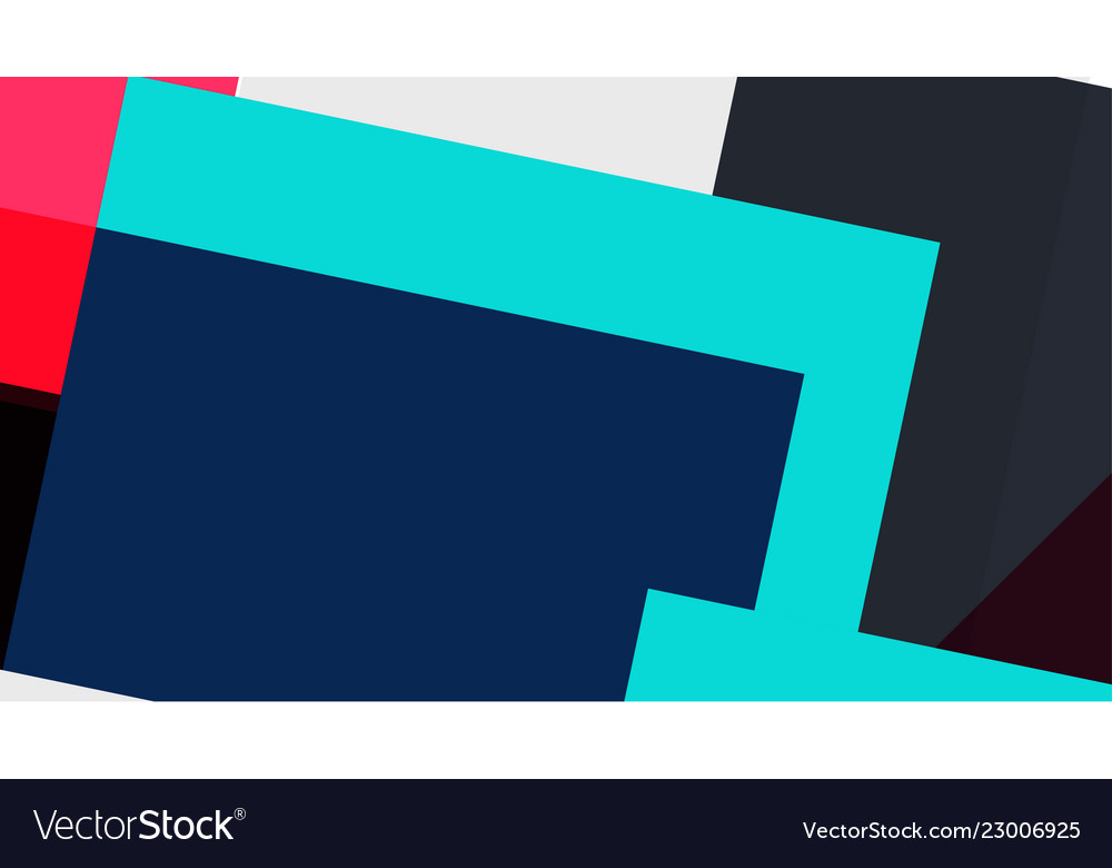 Pattern with a colored box white background vector image Pattern with a colored box white background