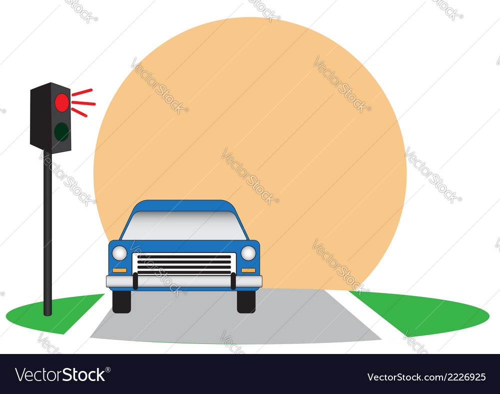 Ampeln und Auto