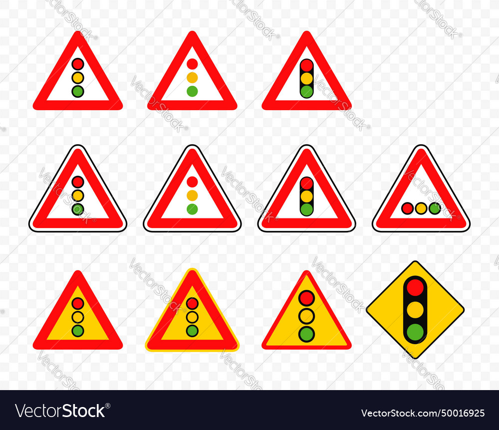 Traffic signals sign design