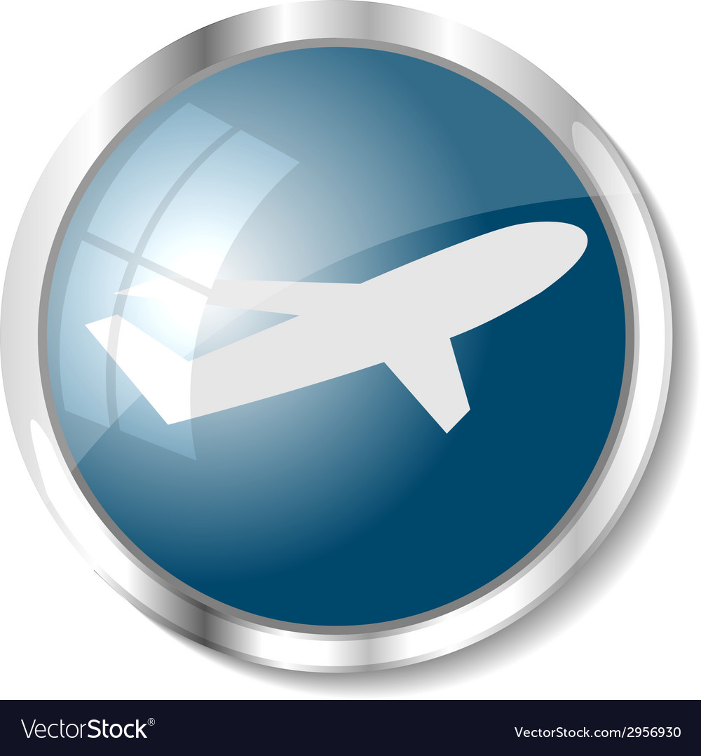 Blue web button