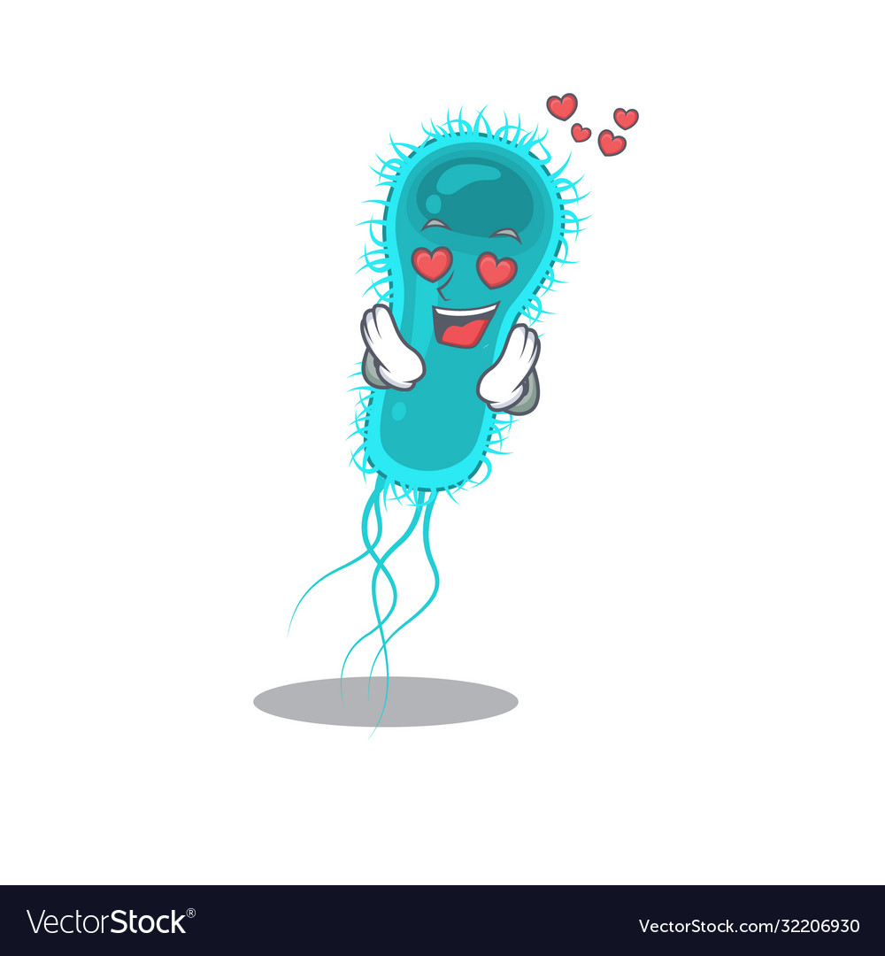 Escherichia Coli Clipart Cartoon Pencil And In Color