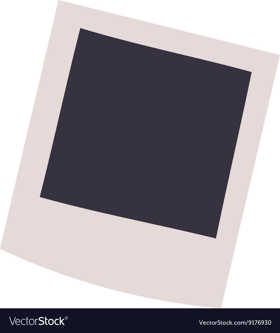 Empty photo frame