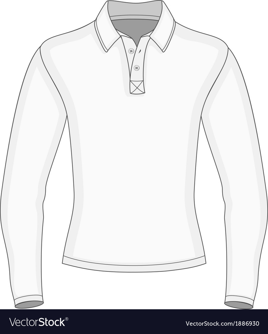 long sleeve shirt under polo