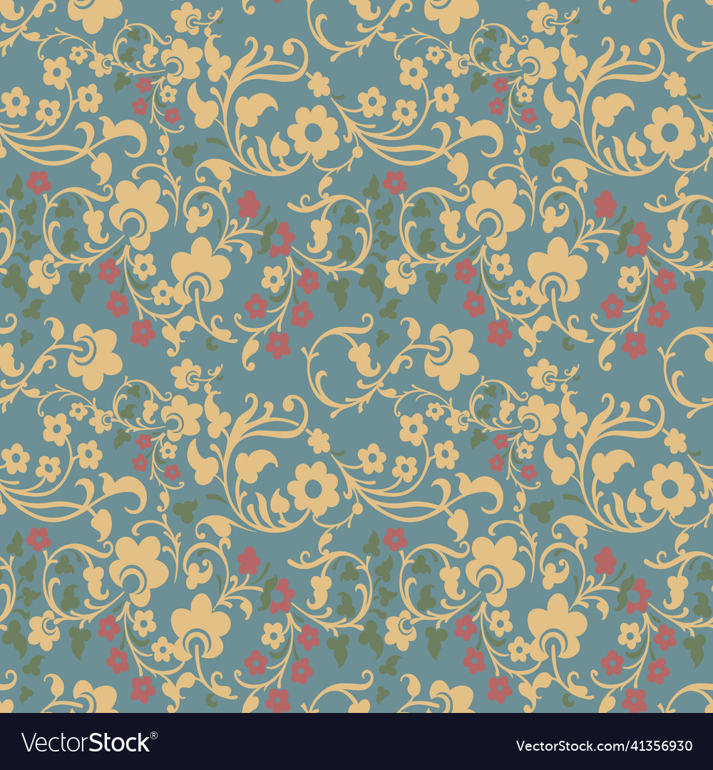 Mockup seamless pattern in medieval style