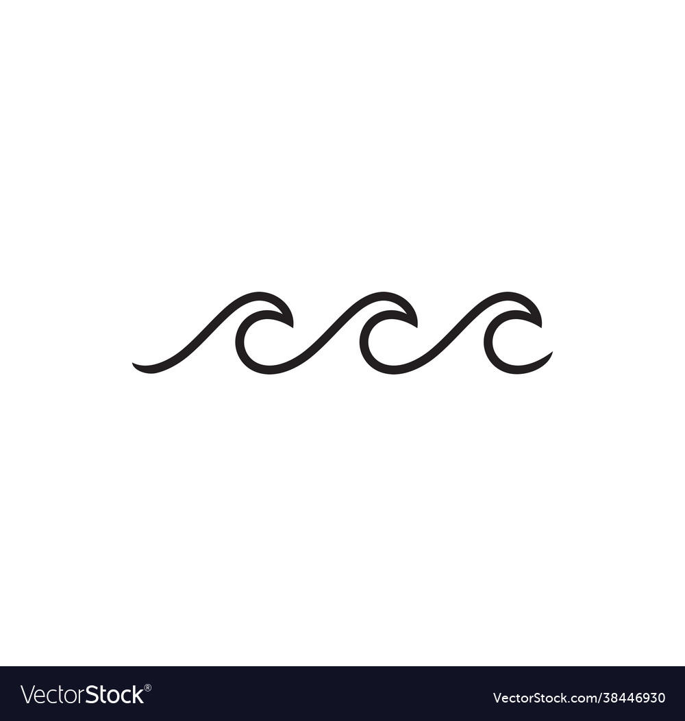 Waves Royalty Free Vector Image - Vectorstock