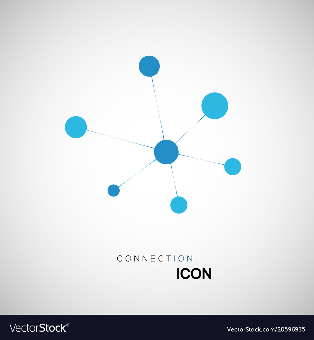 Abstract technology network and connect