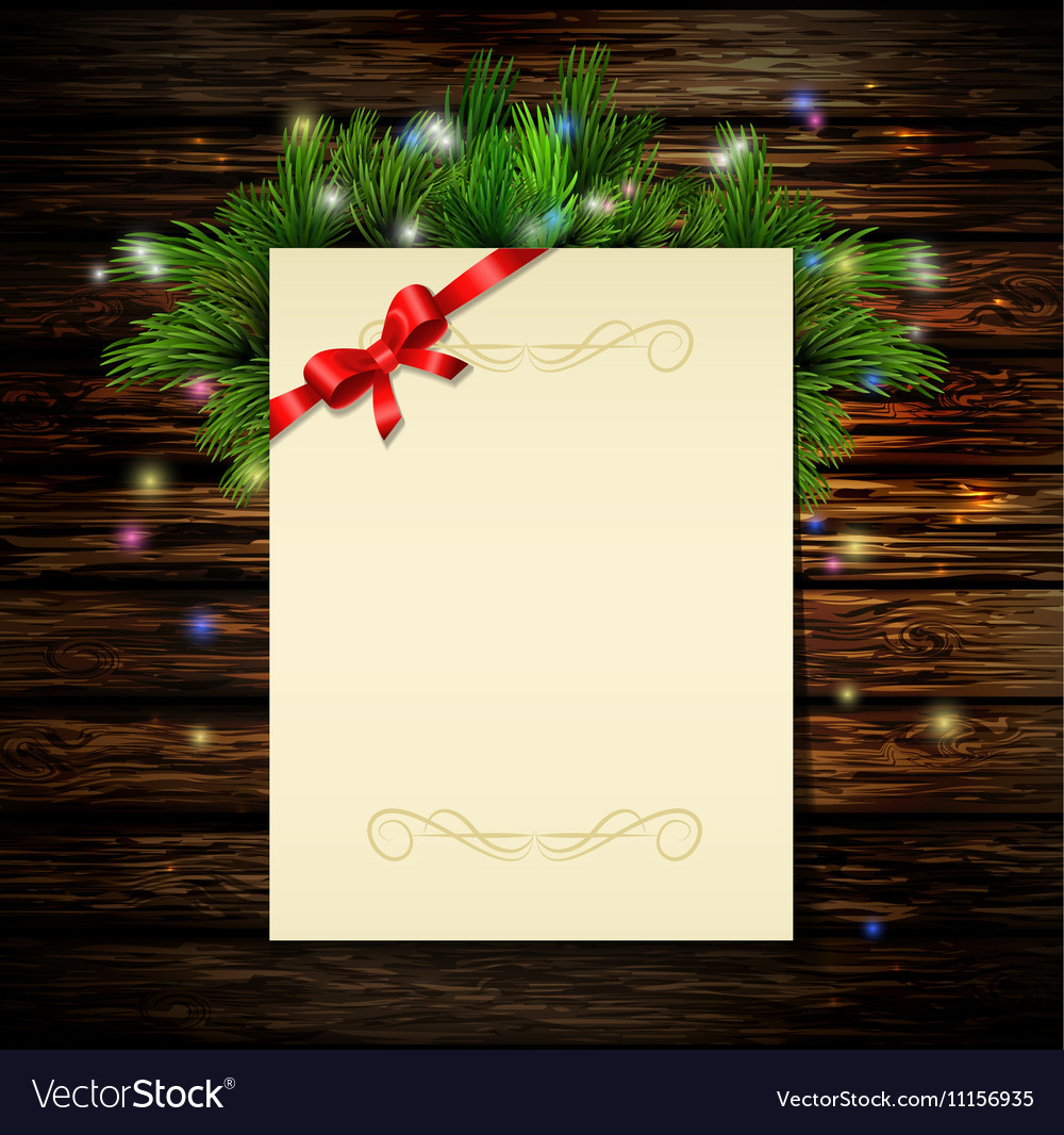 Christmas background with tree