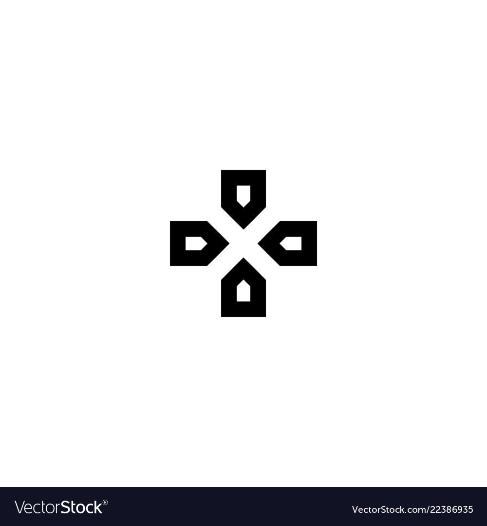 Console remote control button icon symbol sign vector image Console remote control button icon symbol sign