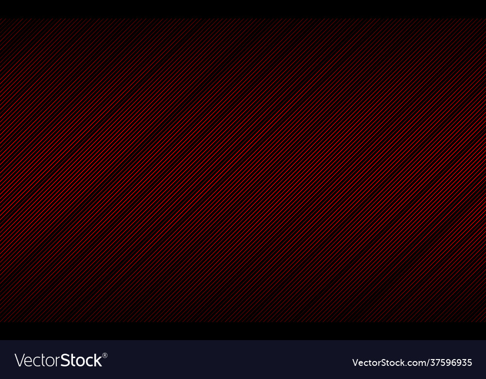 Dark abstract background with red diagonal lines vector image Dark abstract background with red diagonal lines