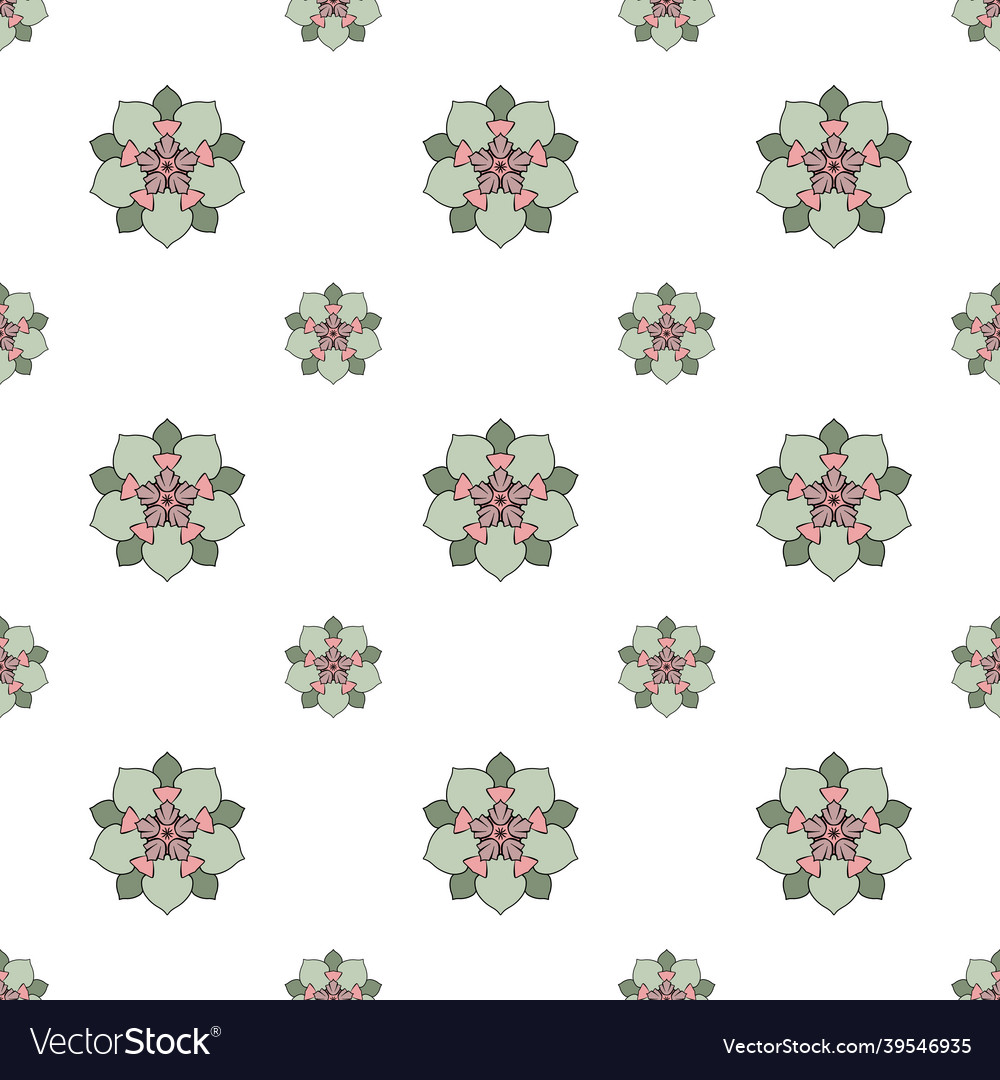 Fabric repeat pattern- seamless flat colorful vector image Fabric repeat pattern- seamless flat colorful