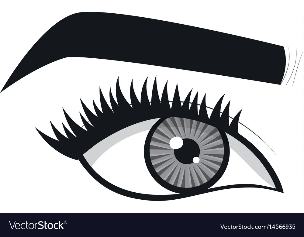 Woman eye icon