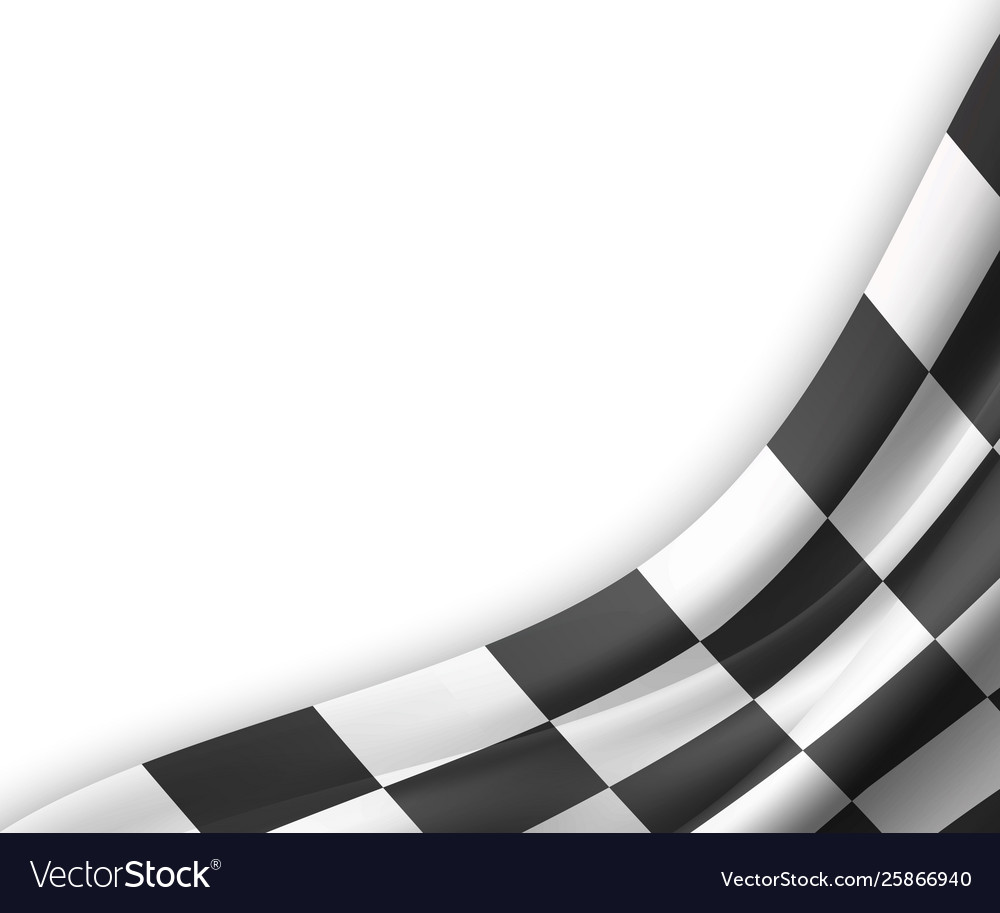 Überprüfter Race Flag Hintergrund